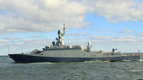 La flota rusa del Caspio recibe la nueva corbeta 'stealth'