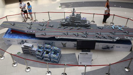 China, a un paso de finalizar la construcción de su primer portaaviones