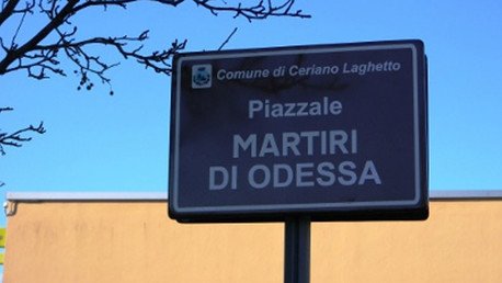 Italia: Un ayuntamiento desoye a Kiev y no renombrará la plaza de los Mártires de Odesa