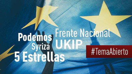 'Tema abierto' de RT analiza el trazo de los partidos nuevos en el mapa político de Europa 