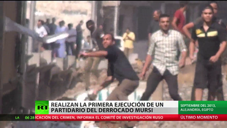Realizan la primera ejecución de un partidario del derrocado Mursi