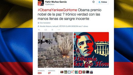 La etiqueta #ObamaYankeeGoHome se convierte en 'trending topic' en Twitter