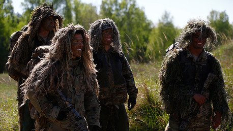 150 soldados de EE.UU. inician en la UE una marcha para infundir miedo a Rusia