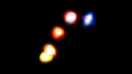 Foto: El misterioso objeto que sobrevivió un encuentro cercano con un agujero negro