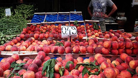 Rusia se prepara para suavizar el embargo de alimentos contra Grecia