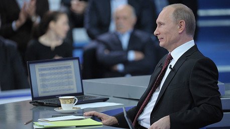 Los momentos más memorables de los maratones en vivo de Vladímir Putin