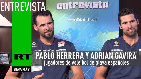 Entrevista con Pablo Herrera y Adrián Gavira jugadores de voleibol de playa españoles