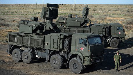 Video: Los sistemas antiaéreos Pantsir-S1 del Ejército ruso demuestran su puntería
