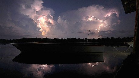 El lugar con la mayor concentración de rayos del mundo está en Venezuela
