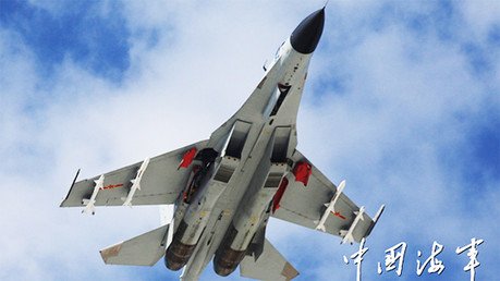 Cazas chinos en zonas disputadas, un mensaje para EE.UU. 