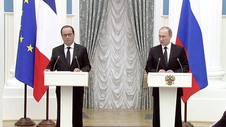 Versión completa: Rueda de prensa de Vladímir Putin y François Hollande tras su encuentro en Moscú