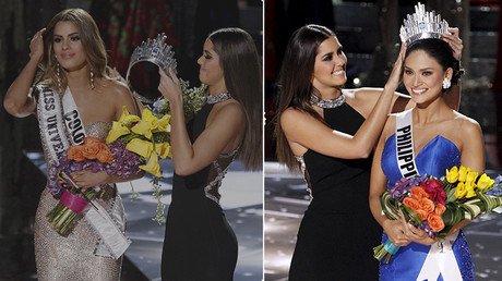 Video: El presentador de Miss Universo anuncia por error como ganadora a la participante colombiana