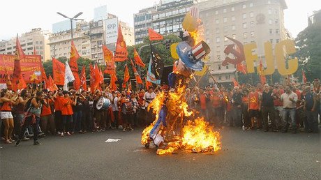 FOTOS: Obama en Argentina, visto por los lectores de RT