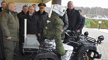 "Lince de combate": crean en Rusia un 'robot felino' para la lucha antitanque