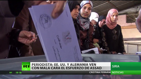 "Los comicios en Siria son un esfuerzo muy grande para salir adelante"