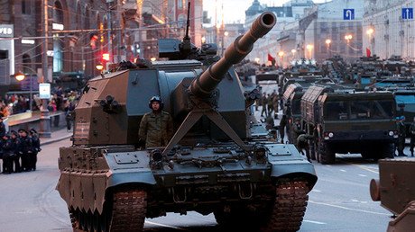 VIDEO: primer ensayo nocturno del Desfile del Día de la Victoria en Moscú