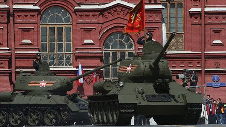 Video: Ensayo general del desfile del Día de la Victoria en la Plaza Roja 