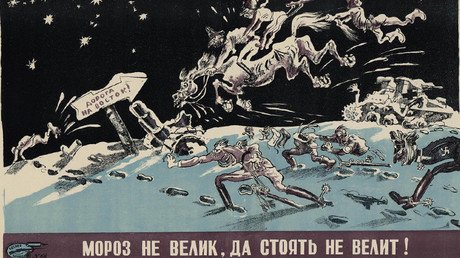 Carteles de la Gran Guerra Patria unen al frente con la retaguardia