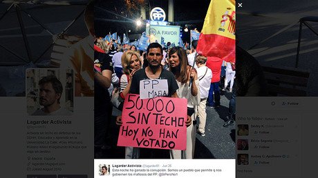 "Jódete, que ha ganado el PP": la foto viral de las elecciones del 26J