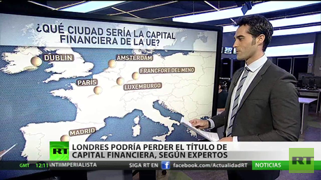"Londres puede perder el título de la capital financiera"