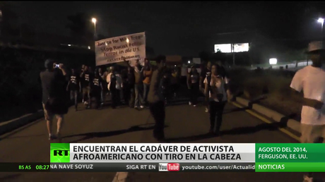Encuentran el cadáver de uno de los activistas que lideraron las protestas de Ferguson