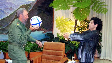 Maradona, sobre Fidel Castro: "Fue como un segundo padre"