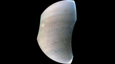 Fotografían una 'perla' en Júpiter del tamaño de la Tierra