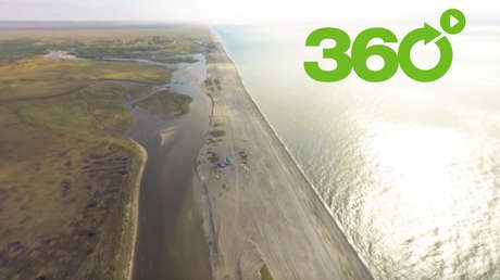 Kamchatka en 360º: lmpresionante perspectiva aérea de uno de los rincones más bellos de Rusia