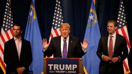 Los hijos de Trump ofrecen reuniones y cacerías con su padre por un millón de dólares