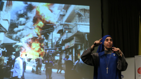 Religiosa argentina en Siria a RT: "La guerra estuvo planeada en un escritorio"