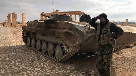 El Ministerio de Defensa ruso revela detalles de la liberación de Palmira