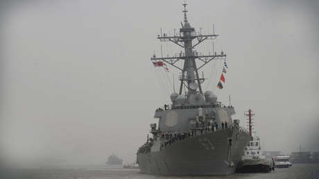 Llega a Corea del Sur un destructor de EE.UU. equipado con antimisiles Aegis