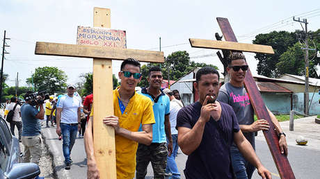 Cómo viven los migrantes centroamericanos su paso por México