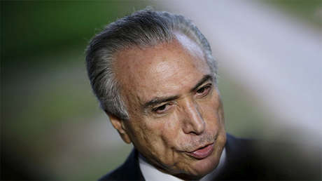 Temer tras escándalo de corrupción: "No renunciaré"