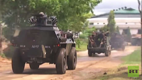 Así se lleva a cabo la operación antiterrorista en Filipinas (VIDEO)