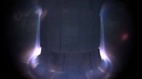 VIDEO: Se viralizan increíbles imágenes desde el interior de un reactor de fusión