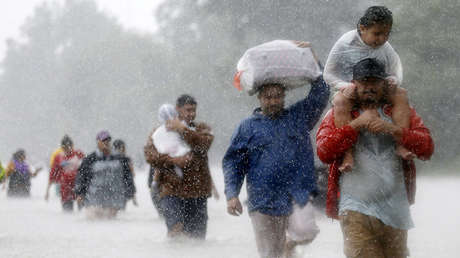 El huracán Harvey bate el récord de precipitaciones en la historia de EE.UU.