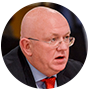 El embajador de Rusia ante la ONU, Vasili Nebenzia