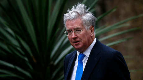 El secretario de Defensa de Reino Unido dimite por una antigua polémica de acoso