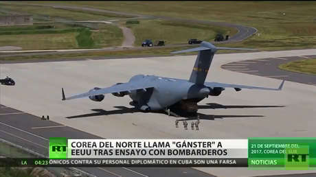 "EE.UU. es un gánster": Corea del Norte reacciona a los vuelos de bombarderos estadounidenses
