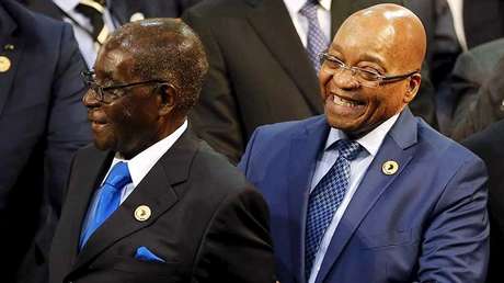 Mugabe confirma al presidente de Sudáfrica que está detenido