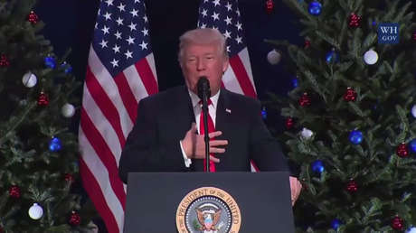 VIDEO: Trump tacha a Kim Jong-un de "cachorro enfermo" en un discurso sobre impuestos