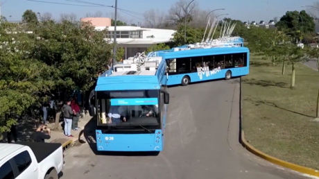 Autobuses eléctricos de una compañía rusa cosechan éxitos en América Latina