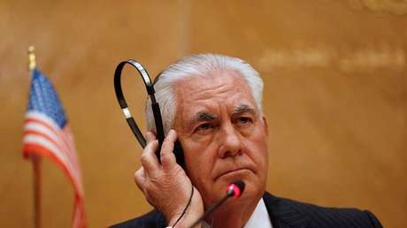 Tillerson: "Usaremos palos grandes y no zanahorias para llevar a Corea del Norte al diálogo"