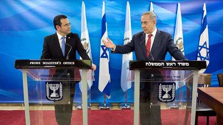 "Dios le bendiga": Netanyahu insta a Guatemala a acelerar el traslado de su embajada a Jerusalén