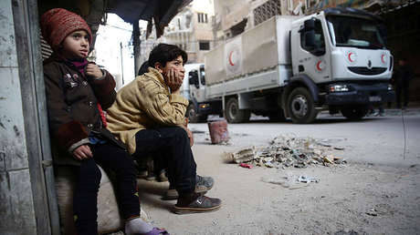 Ataques rebeldes obligan a suspender el envío a Guta Oriental de un convoy de ayuda humanitaria