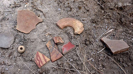 FOTOS: Descubren sitio arqueológico en la ladera oeste del volcán Pico de Orizaba en México