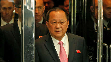 El canciller norcoreano visita Suecia, sede del posible encuentro entre Trump y Kim Jong-un
