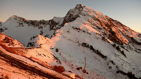 VIDEO, FOTOS: Una nevada amarilla sorprende a los habitantes de Sochi
