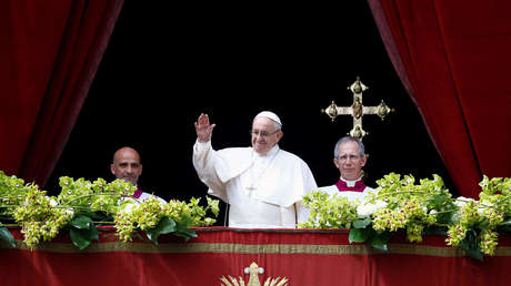 VIDEO: El papa Francisco imparte la bendición 'Urbi et Orbi' durante misa de Pascua en el Vaticano